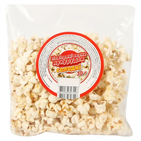 Повітр. зерна кукурудзи 30 г солодкі