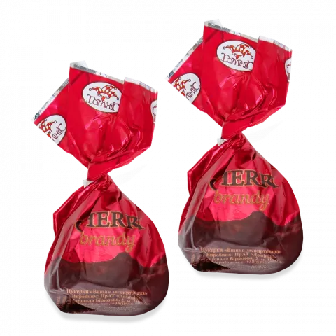 Цукерки Домінік Вишня спиртована шок. фас. ваг.