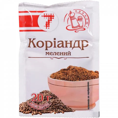 Коріандр 7` 20 г мел.`