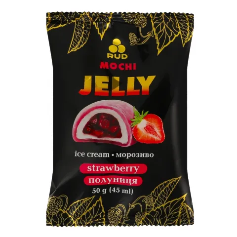 Десерт Рудь Mochi Jelly 50 г Полуниця