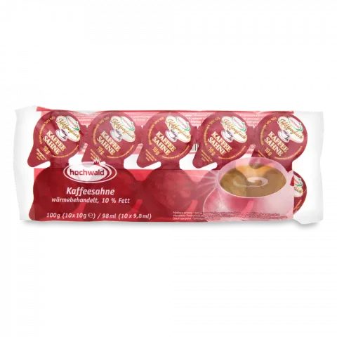Вершки д/кави порційні Hochwald 1010 г 10 (Німеччина)