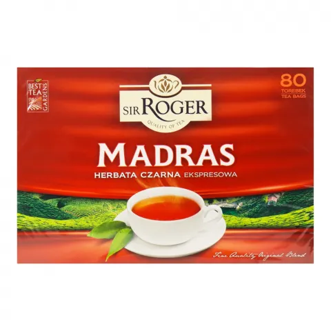 Чай Sir Roger 80 шт. чорн. Мадрас (Польща) И171