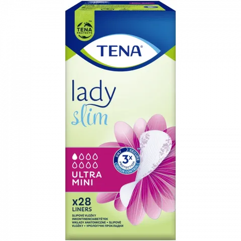 Прокладки урологічні Tena 28 шт. Lady Slim Ultra Mini