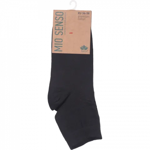 Шкарпетки жін. MioSenso Relax4 C502RF чорні 36-38
