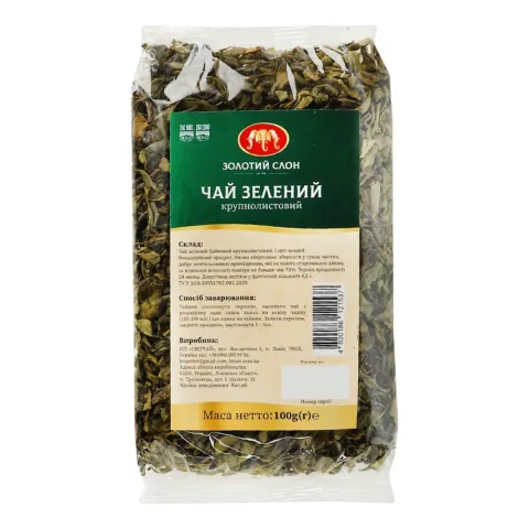 Чай Золотий Слон 100 г зелений (П)