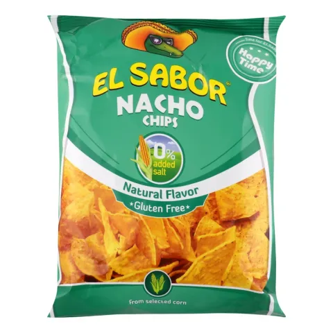 Чипси кукурудз. EL Sabor 100 г начо натуральні (Греція) И089