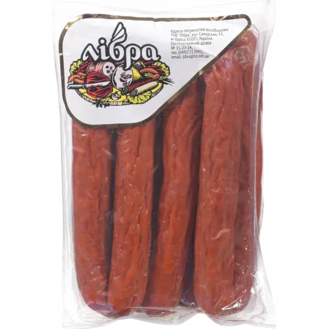 Ковбаски Лібра Фермерські н/к 1 ґат. ваг.