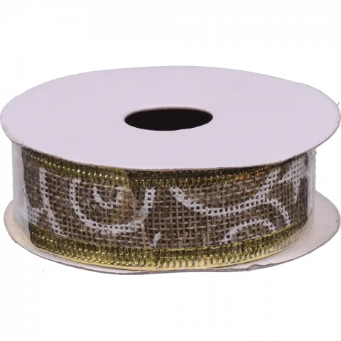 Стрічка подарункова 2 см х 2,7 м WF632 (9112) И198