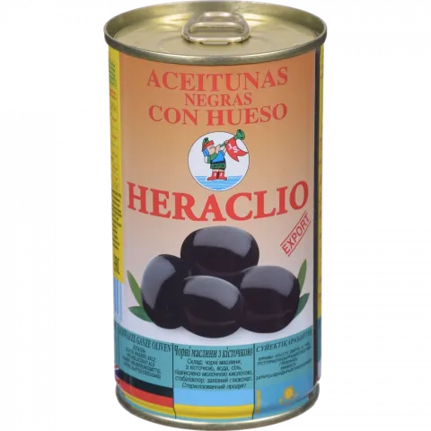 Маслини Херакліо 360 г з/б з/к (Іспанія)