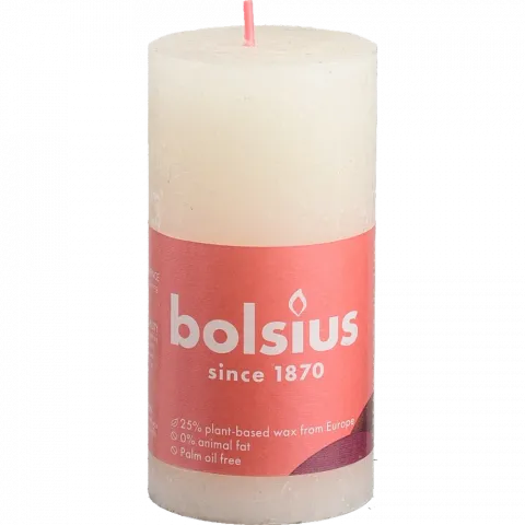 Свіча Bolsius 100/50 руст. беж. 30 год. арт. 103668770305