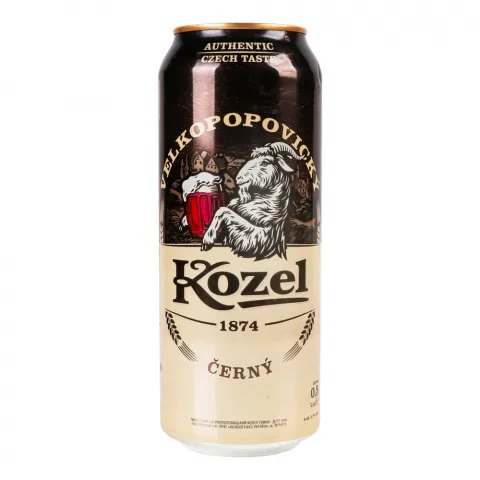 Пиво Велкопоповицький козел 0,5 л з/б Темне