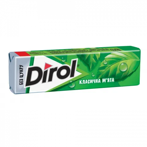Жув. гумка Dirol 14 г Класична м`ята