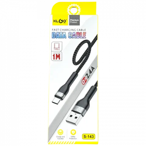 Кабель для передачі даних, 1м USB-Type-C , S-143 арт. 17488-12 И840