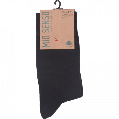 Шкарпетки чол. Mio Senso Relax4 C301RF чорні 42-44
