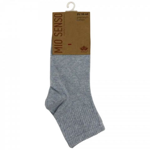 Шкарпетки жін. Mio Senso Relax4 C531R св.блакитний меланж, р. 38-40