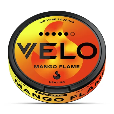 Нікотинові подушечки Velo Tropical Mango Інтенсивний