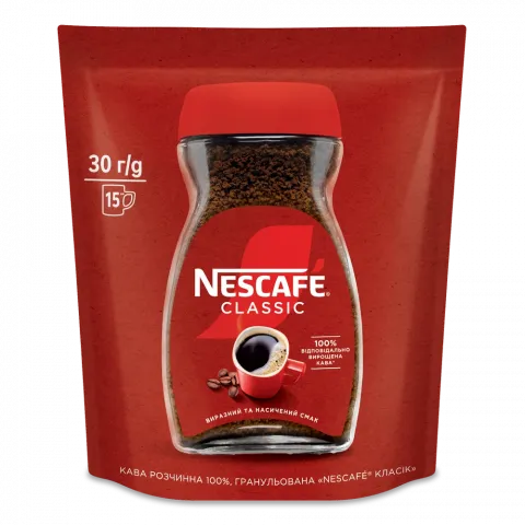 Кава Нескафе Класік 30 г пак.