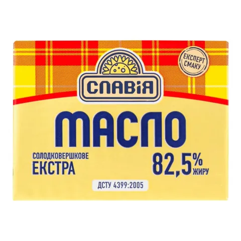 Масло Славія 180 г 82,5 Баштанське Екстра