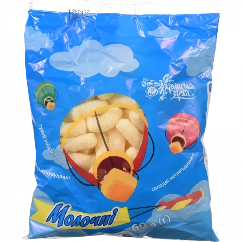 Кукурудзяні пал Українська Зірка 60 г Молочні