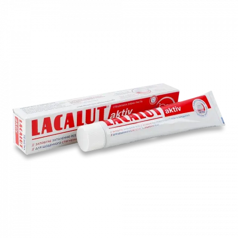 Зуб. паста Лакалут 75/100 мл актив