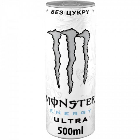 Напій б/алк. Monster Energy 0,5 л з/б Ultra