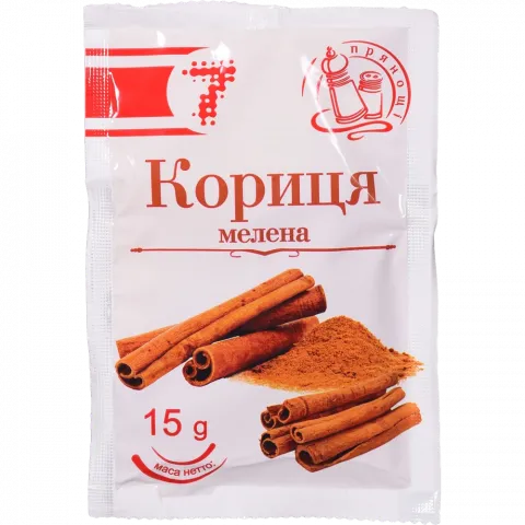 Кориця 7` 15 г мелен.`