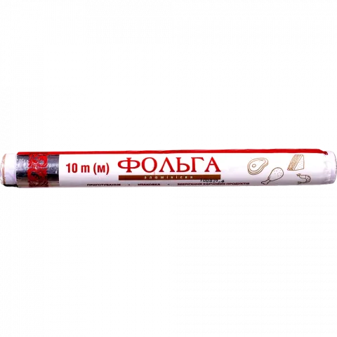 Фольга алюмінієва Українська Зірка 10 м