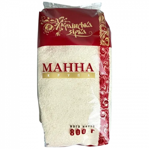 Крупа Українська Зірка 800 г Манна