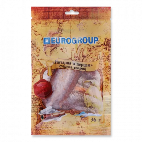 Єврогруп Янтарна з перцем 36 г пак. солон.-суш.