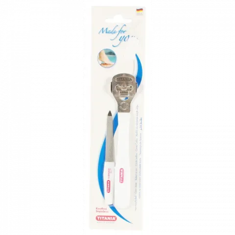 Станок педикюрний Titania вигнутий з нерж. сталі 3035/М1А