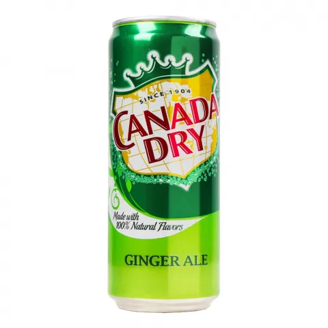 Напій б/алк. Dr.Pepper Canada Dry 0,33 л з/б Імбирний ель (Польща) И954
