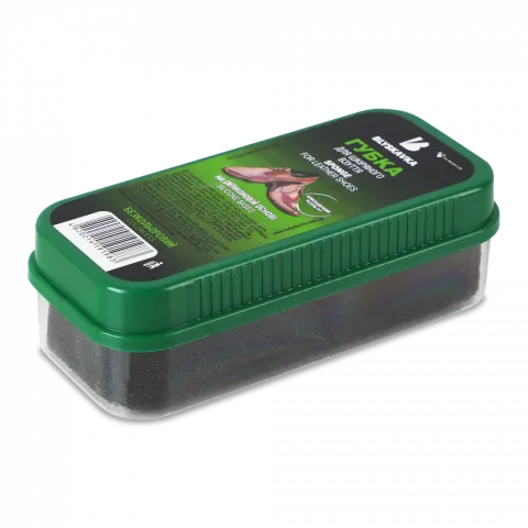 Губка д/взуття Blyskavka широка махі безбарвна