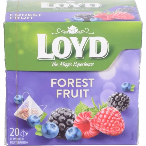 Чай Loyd 20 шт. пірам. Лісові фрукти (Польща)