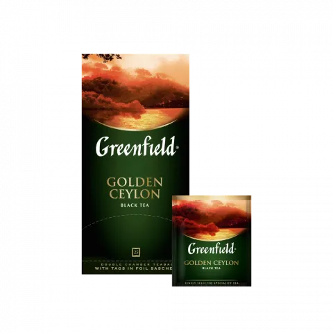 Чай Грінфілд 25 шт. Голден Цейлон