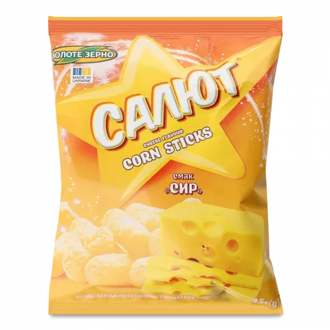 Кукурудзяні пал Салют 45 г Сир