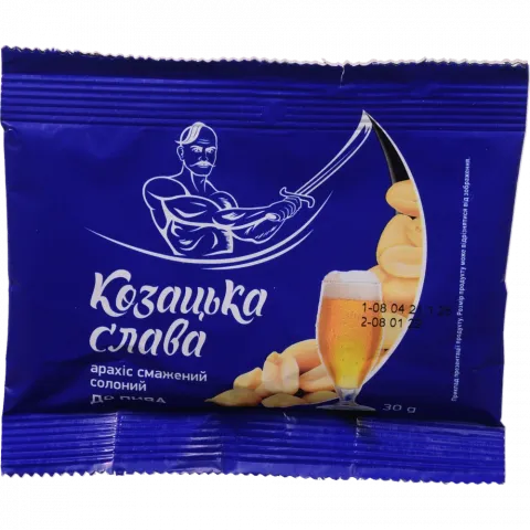 Горішки Козацька слава Арахіс 30 г пак. до пива