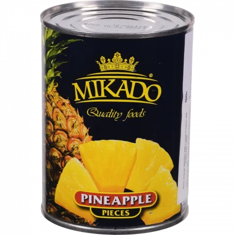 Конс ананас МІКАДО 565 г шматочками з/б (Індонезія) И428