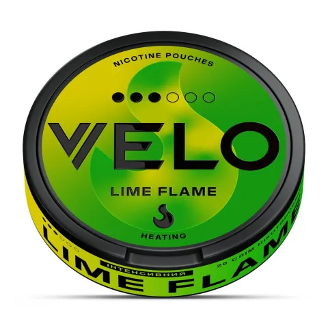 Нікотинові подушечки Velo Lime Flame