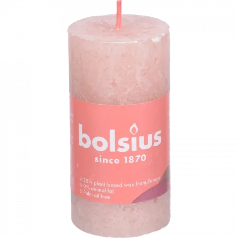 Свіча Bolsius 100/50 рустік Містичний рожевий, арт. 103668770304