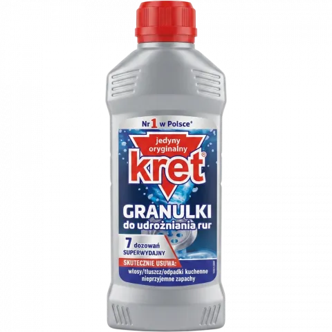 Гранули Kret для чищення труб 280г И332 (Польща)