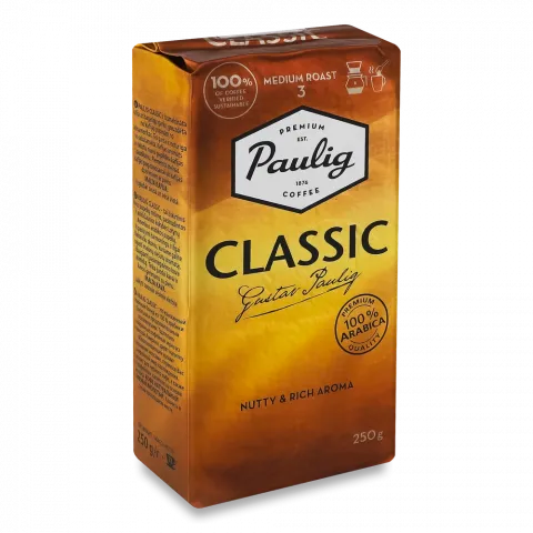 Кава Пауліг Класик 250 г мел.