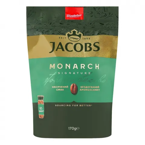 Кава Якобз Монарх 170 г пак. розч.