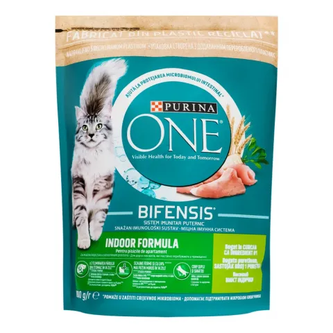 Корм д/котів One 800 г Indoor з індичкою