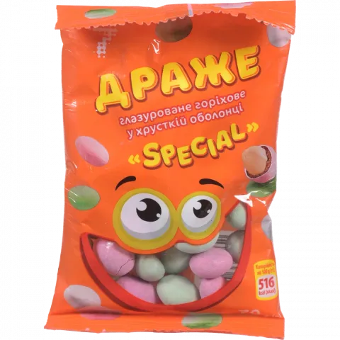 Цукерки Драже 7` 70 г Special у хрусткій оболонці`