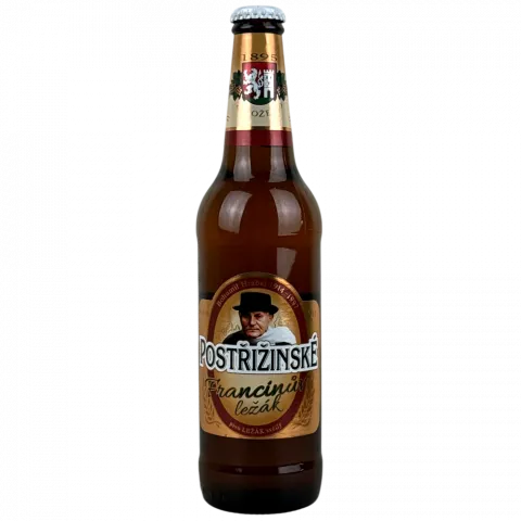 Пиво Postrizinske Francinuv 0,5 скл. лагер 5,0 И607
