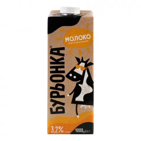 Молоко Бурьонка 1 л 3,2 т/п