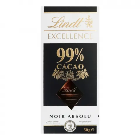 Шок Ліндт Екселенс 50 г чорн. Какао 99 (Франція)