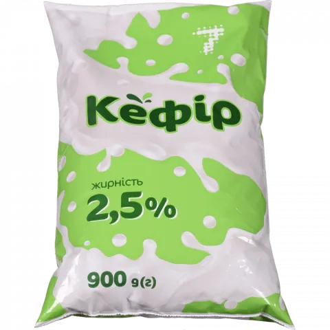 Кефір 7` 2,5 900 г п/е`