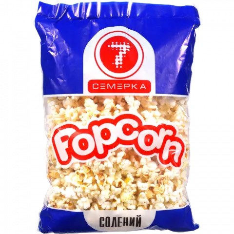 Попкорн 7` 100 г пак. Солений`