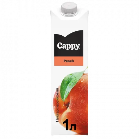 Нектар Cappy 1 л Персиковий